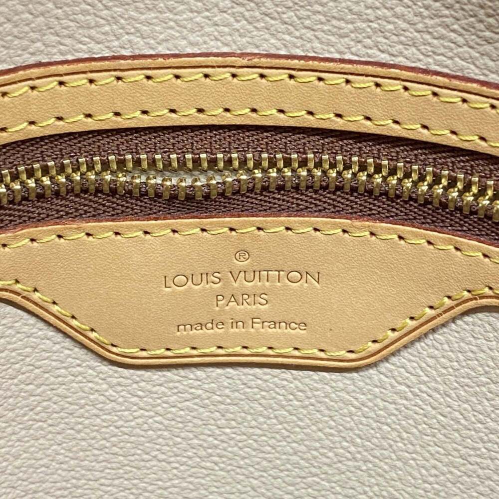 LOUIS VUITTON Authentic Brown Monogram Tote Bag - Picture 5 of 11
